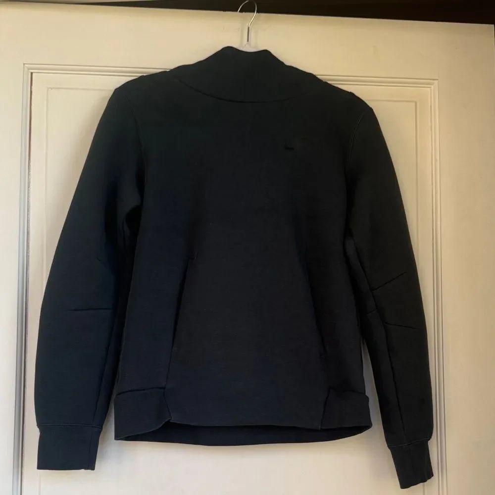Women’s Nike Dark Green Shawl Collar Sweatshirt